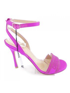 Dior Dway Embroidered Satin Sandals